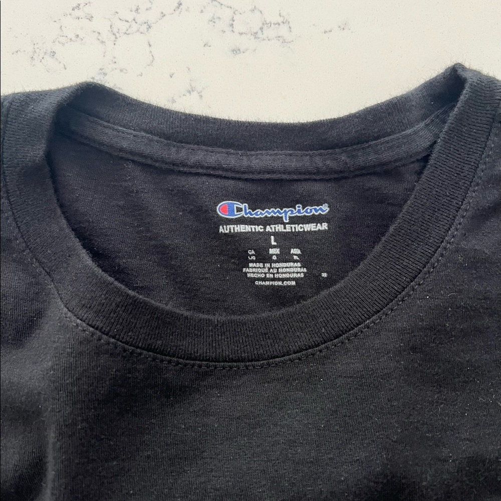 Mens champion graphic short sleeve shirt - Picture 2 of 4